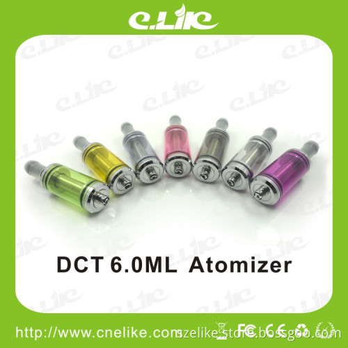 No Leaking No Burning DCT Tank / 3ml 6ml 510 DCT Clearomizer E Cigarette
